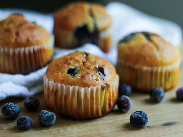 Blaubeer-Muffins